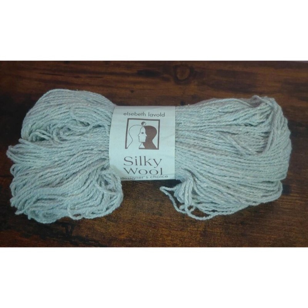 Elizabeth Lavold Silky Wool DK Weight Yarn 151 Manhattan Mist 1 Hank